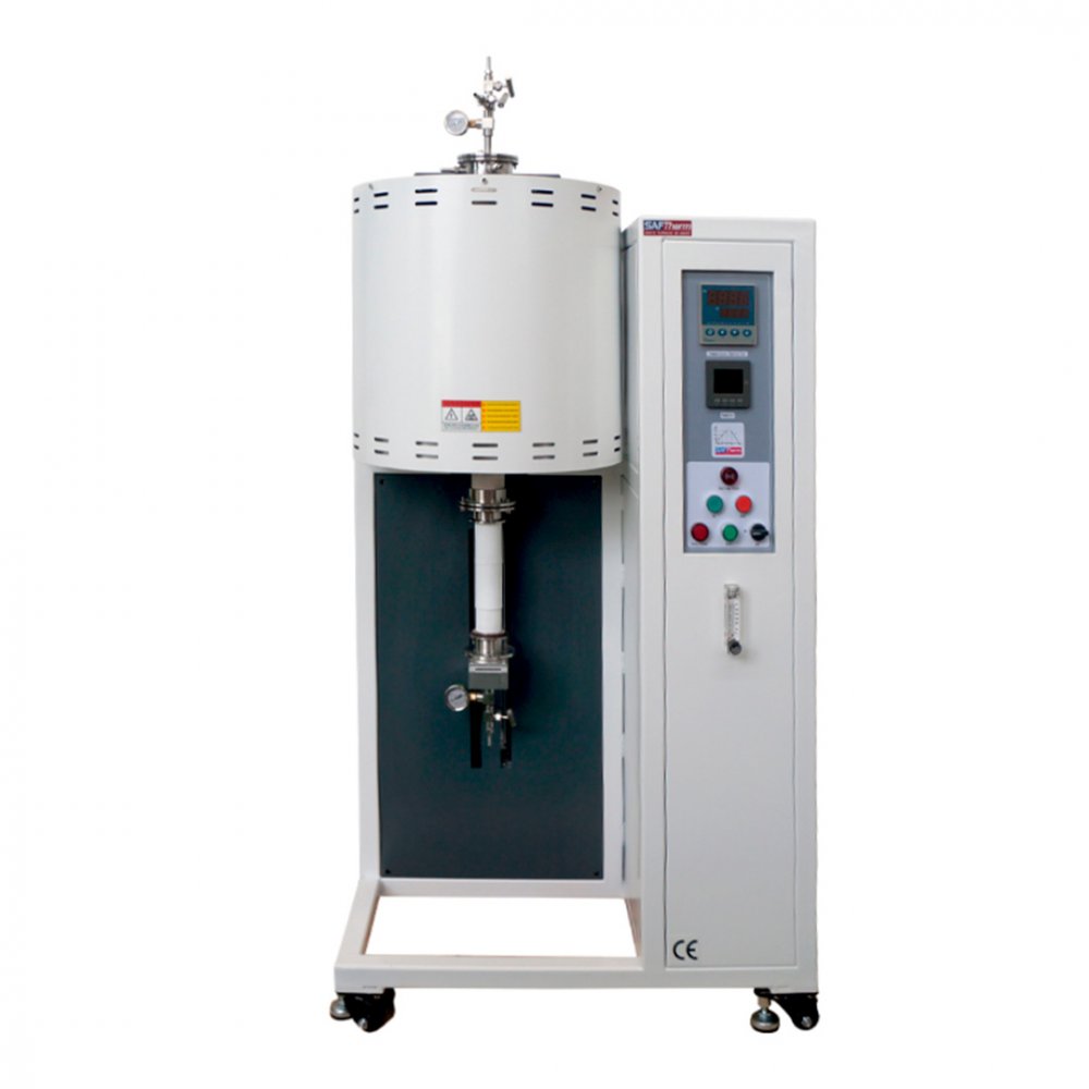 Печь трубчатая вертикальная однозонная 1700 °C SafTherm (арт. STGL-100-17)