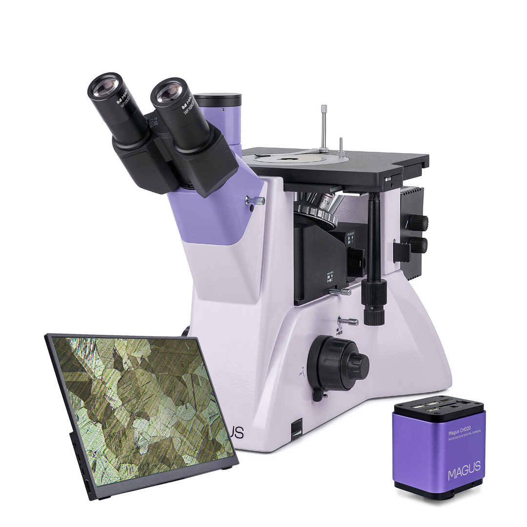Микроскоп металлографический инвертированный цифровой Magus Metal VD700 LCD